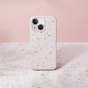 Uniq Coehl Terrazzo kotelo iPhone 14 Plus - hiekka