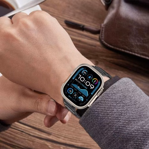 Tech-Protect Stainless Bracelet for Apple Watch 44 / 45 / 46 / 49 mm - Black