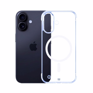 3mk Just20g MagCase Suojakuori iPhone 16 Plus:lle - läpinäkyvä