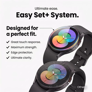 Tech-Protect Easy Set+ 2-Pack Tempered Glass for Samsung Galaxy Watch Ultra 40mm