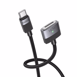 Hoco USB-C Mag3 Magneettinen Kaapeli 5A 140W 1,8m U141 Musta