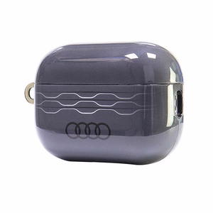Audi IML Geometric Pattern AirPods Pro 2 Suojakuori - harmaa