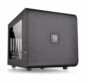Thermaltake Core V21 -tietokonekotelo, Cube, musta