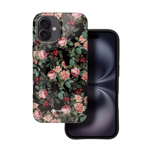 Suojakuori iPhone 16 PLUS:lle Forcell F-Protect Mirage MagSafe-yhteensopiva Military Drop-Test ruusudraama