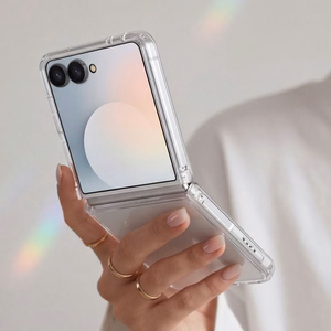 Tech-Protect FlexAir Hybrid Case for Samsung Galaxy Z Flip 8 - Transparent