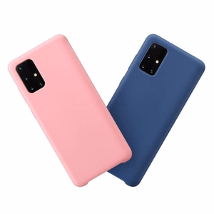 Silikonikotelo Pehmeä joustava kumisuojus Samsung Galaxy A72 4G punainen
