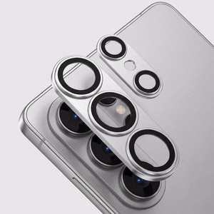 AR+AF Täysmetallinen karkaistu lasi SAMSUNG S26 ULTRA:lle hopeinen