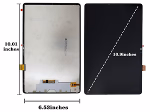 LCD-näyttö Samsung X510/X516 TAB S9 FE 10.9 2023 kosketusnäytöllä musta ORG