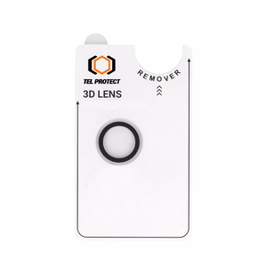Tempered glass Tel Protect 3D Lens on camera for Iphone 17 Air transparent (lens 1 piece)