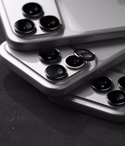 Ringke 2 kpl karkaistuja kamerakehyksen suojalaseja malleille iPhone 18 Pro / Pro Max, musta