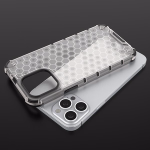 Honeycomb Asia panssari kansi TPU puskuri iPhone 13 Pro Max punainen