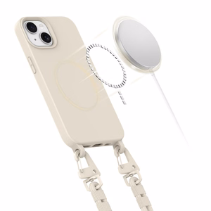 Tech-Protect MagNecklace MagSafe Suojakuori iPhone 14:lle - beige
