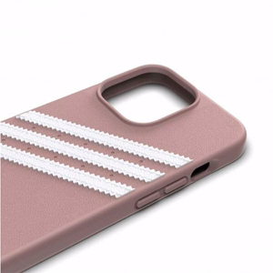 Adidas OR Molded Case PU iPhone 13 Pro / iPhone 13 - vaaleanpunainen