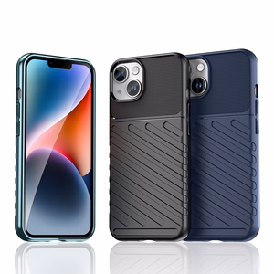 Panssaroitu iPhone 15 Plus Thunder Suojakuori - sininen