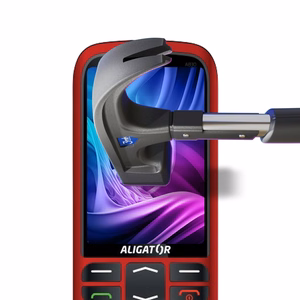 Aligator A830 Senior – 3mk Silky Matt Pro puhelimen näytönsuoja