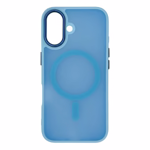 Fashion Suojakuori MagSafe-tuella iPhone 16e / 17e:lle - sininen