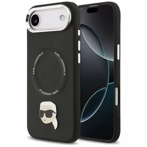Karl Lagerfeld Karl Pin MagSafe suojakuori iPhone Air:lle - musta