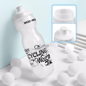 Wozinsky WBR-01T 750ml pyöräpullo - läpinäkyvä