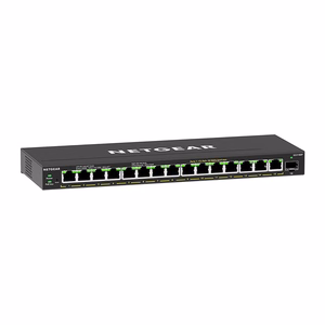 NETGEAR GS316EP Managed Gigabit Ethernet (10/100/1000) Power over Ethernet (PoE) Black