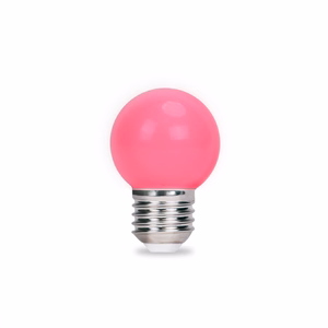 Forever Light LED-lamppu E27 G45 2W 230V vaaleanpunainen 5 kpl