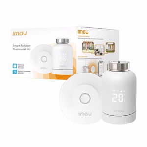 IMOU KIT-TRV1-EU-2 ZigBee termostaattipääsetti 6 sovittimella ja yhdyskäytävällä
