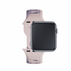 3mk-silikoniranneke Apple Watchille, 38/40/41/42 mm, Latte, pieni koko
