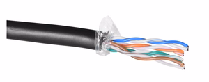 Q-LANTEC KIU5OUTS305Q verkkokaapeli 305 m Cat5e U/UTP (UTP) musta