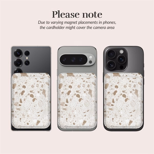 MIO Soft Terrazzo Magsafe Suojakuori kortinpidikkeellä