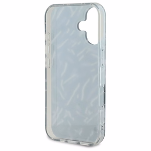 Karl Lagerfeld Zebra With Cord iPhone 16 Suojakuori - Violetti