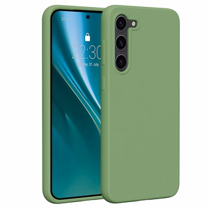 Etteri silikonikuori Samsung Galaxy S23 Plus - vaaleanvihreä