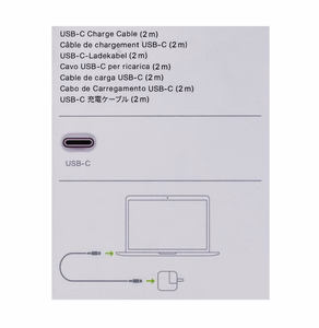 Apple USB-C latauskaapeli (2m)
