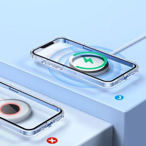 Joyroom metalliset magneettiset renkaat älypuhelimelle 2 kpl vaaleanpunainen (JR-Mag-M3)