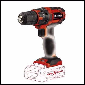 Einhell TC-CD 18/35 Li-Solo – akkuporakone-ruuvinväännin, musta/punainen