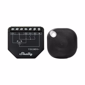WiFi Shelly Shutter + BLU Button Tough 1 sälekaihtimien/verhojen ohjain