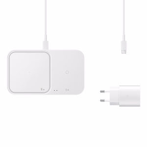 Samsung Wireless Charger Duo EP-P5400BWEGEU induktiivinen laturi 15W - valkoinen