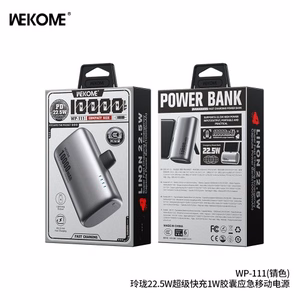 Power Bank WK Design "WP-111" Grey 10000mAh (22.5W)
