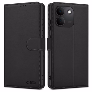 Tech-Protect Wallet Case for Xiaomi Redmi Note 17 Pro Max 5G - Matte Black