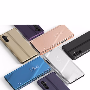 Clear View Suojakuori Samsung Galaxy A14:lle läppäkotelo musta