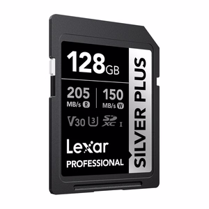Lexar Professional SILVER PLUS SDXC 128 GB -muistikortti