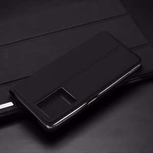 Dux Ducis Skin Pro Holsterin suojus läpällä Realme Narzo 50A musta