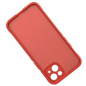 Magic Shield Case tapauksessa iPhone 14 Plus elastinen panssaroitu kotelo viininpunainen