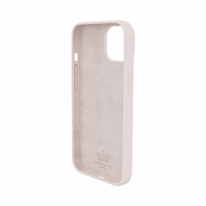 Puro Icon Cover suojakuori laitteelle iPhone 14 Plus / 15 Plus, hiekanvaaleanpunainen
