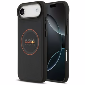 Original Case RED BULL Meshed Red Ring ja Metal Buttons MagSafe iPhone 17 Air:lle laivastonsininen