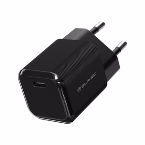 Blavec seinälaturi BC-6 GaN4 - Type C - PD QC 33W 3A Type C - Type C -kaapelilla (TCBC6G4-CB333A+CC) musta