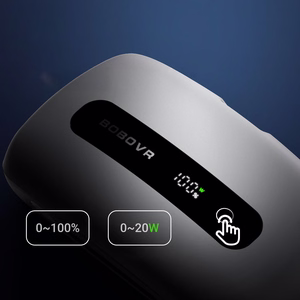 BoboVR BM60-2 6500 mAh akkusetti, 2 kpl, BoboVR M3 Pro+- ja BoboVR M3 -malleille, latausasemalla, valkoinen