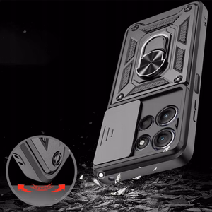 Tech-Protect CamShield Pro Suojakuori Motorola Moto G15:lle - musta