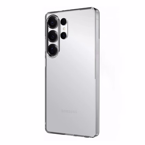 Silikoninen suojakuori Puro 03 Nude Samsung Galaxy S25 Ultra -puhelimelle - läpinäkyvä