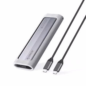 Orico AXM2-G2 M.2 NVMe USB-C 10Gb/s levykotelo, harmaa