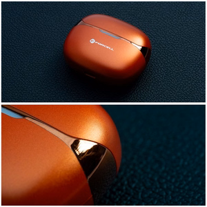 Forcell F-Audio Pulse Air ENC TWS -langattomat nappikuulokkeet – kullanväriset