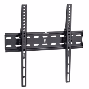 MACLEAN BRACKETS MC-862 alkuperäinen erittäin tukeva säädettävä helposti asennettava TV-kiinnike 26-55" 40 kg yleiskäyttöinen musta max VESA 400x400